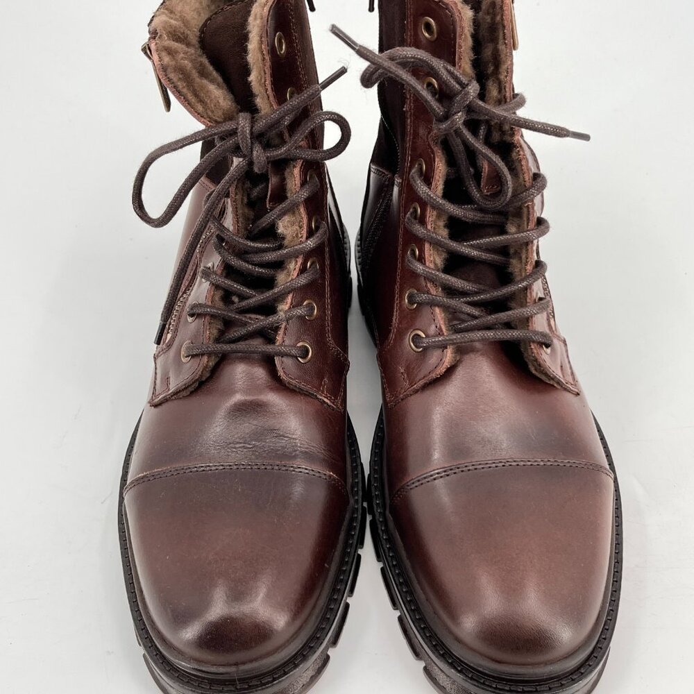 ALDO Aaren-l Men's Thermal Faux Insulation Winter Boot Brown Size 10 New In Box - Picture 6 of 10